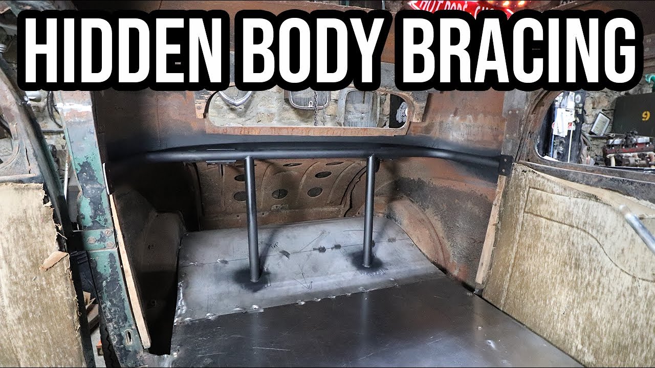 Fabricating Hidden Body Bracing - 1933 Ford 3 Window Coupe