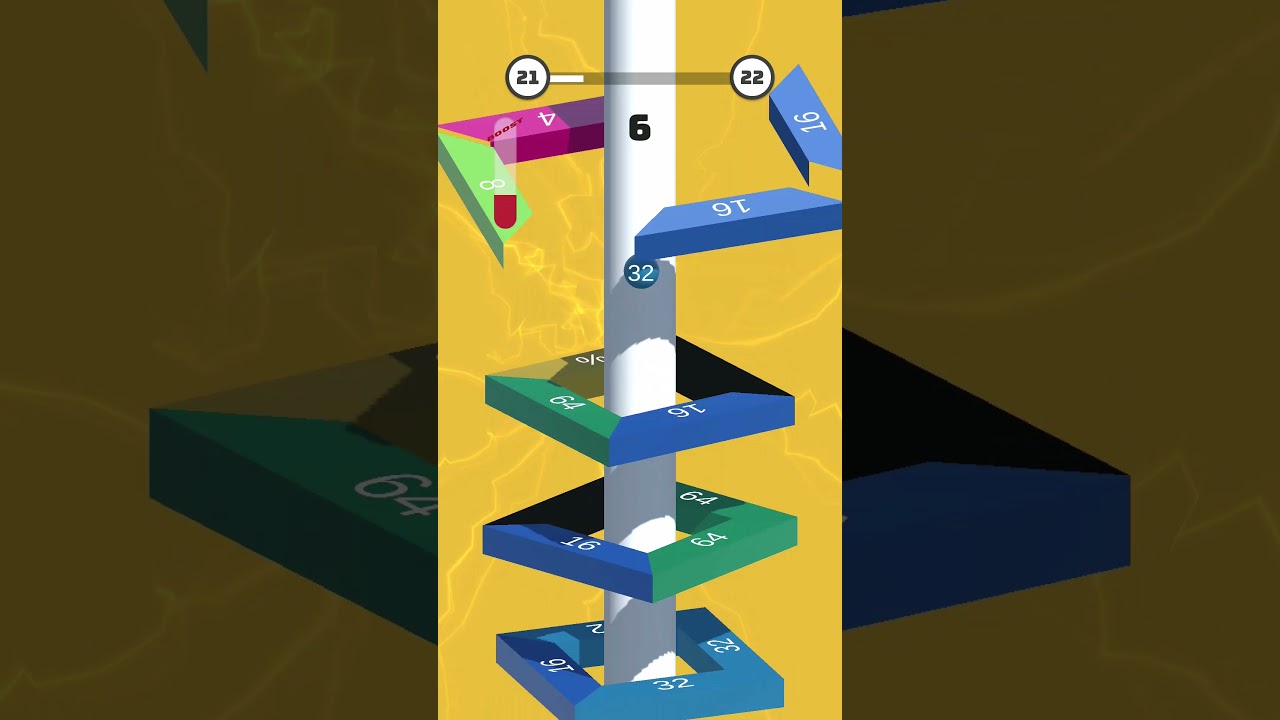 Stack Jumper 2048 - Lets Merge Numbers and Jump
