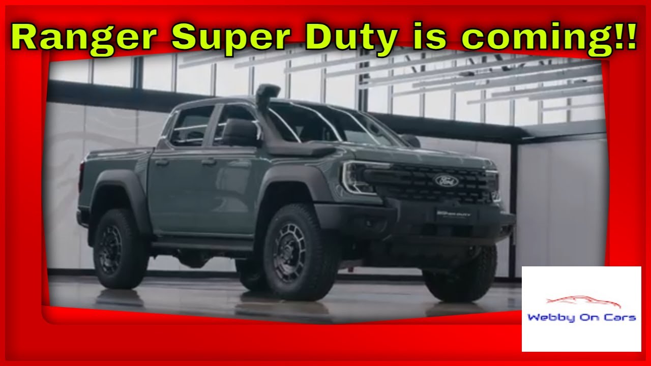 Unleashing the Beast: The All-New Ford Ranger Super Duty! #rangersuperduty