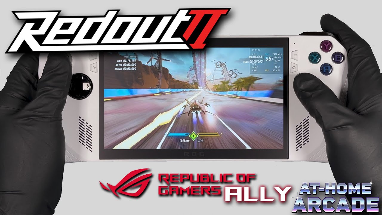 Redout 2 | RoG Ally Gameplay | Windows OS | AT-Home Arcade Bundle *Link In Description*