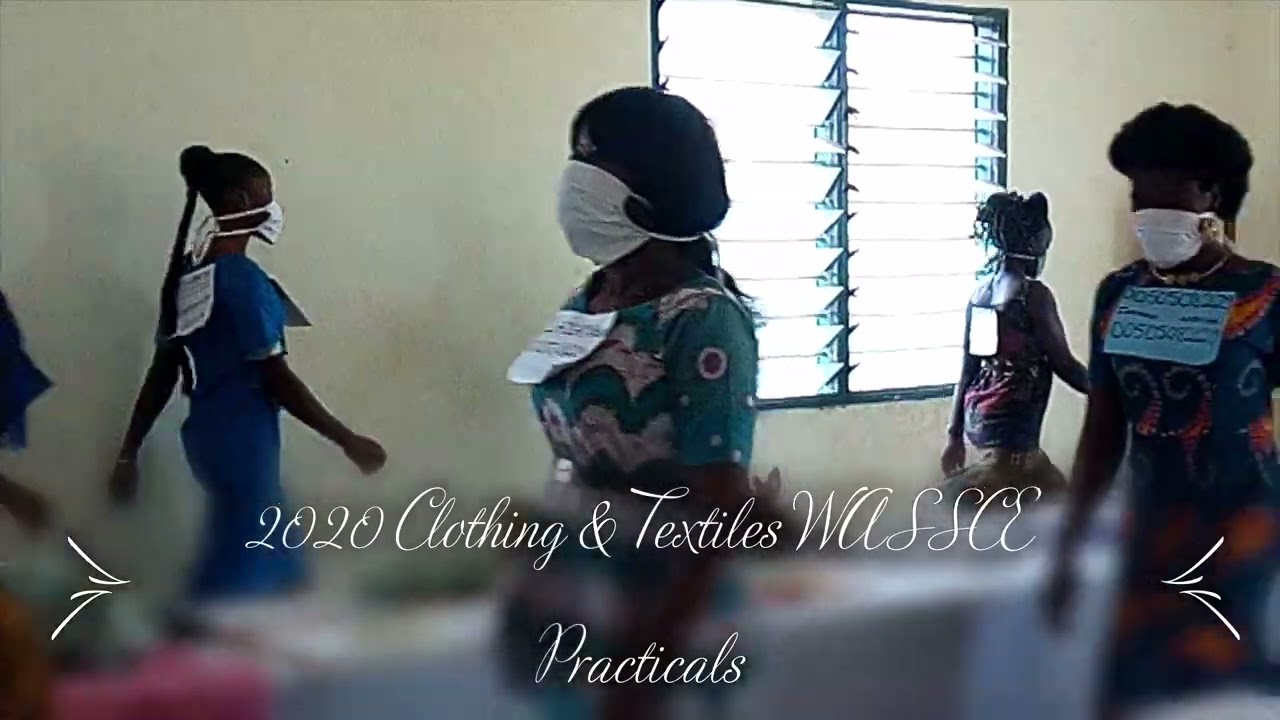 Clothing & Textiles 2020 WASSCE Practicals in Fashion Show