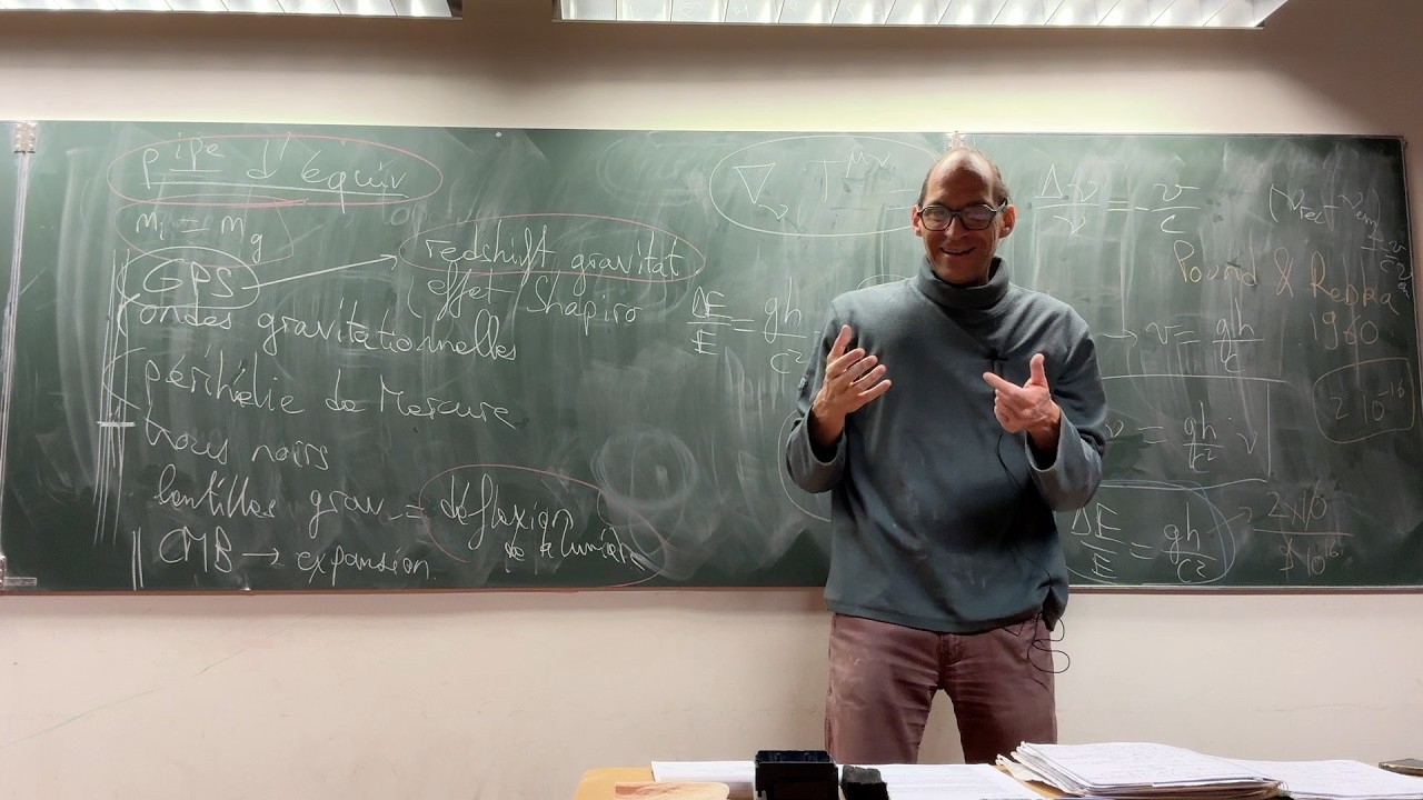 Relativité Générale (2026) – Séance 2a