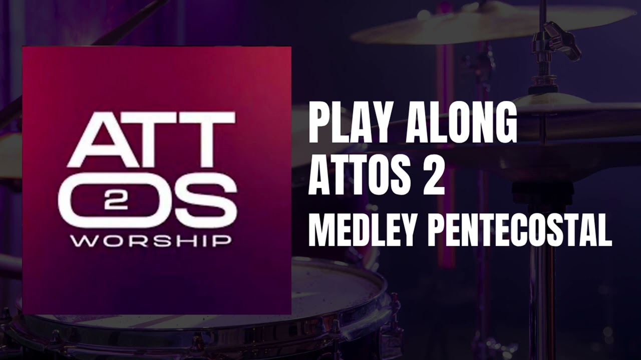 Medley Pentecostal - Attos 2 - Play Along Gospel - Sem Bateria #drummer #gospelchops #playalong