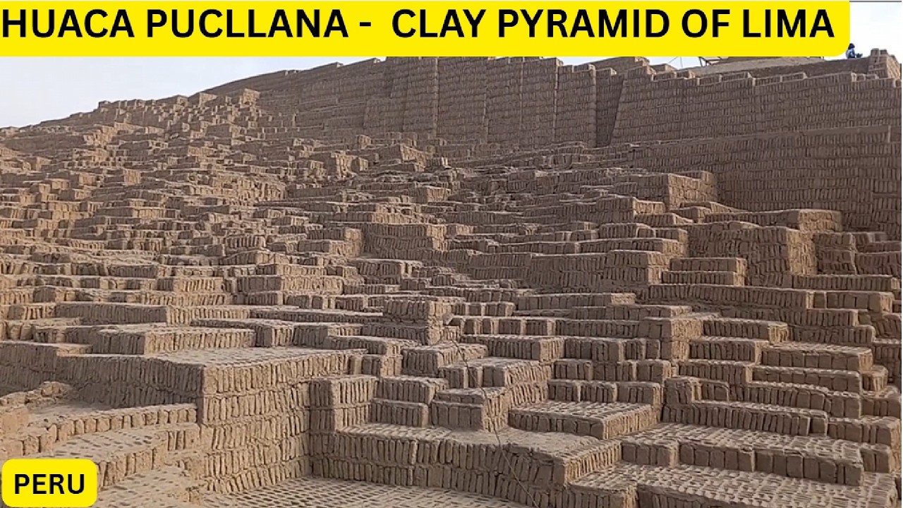 HUACA PUCLLANA  | CLAY PYRAMID OF LIMA  | 1500 YEARS OLD  | PERU - 28 | BINU