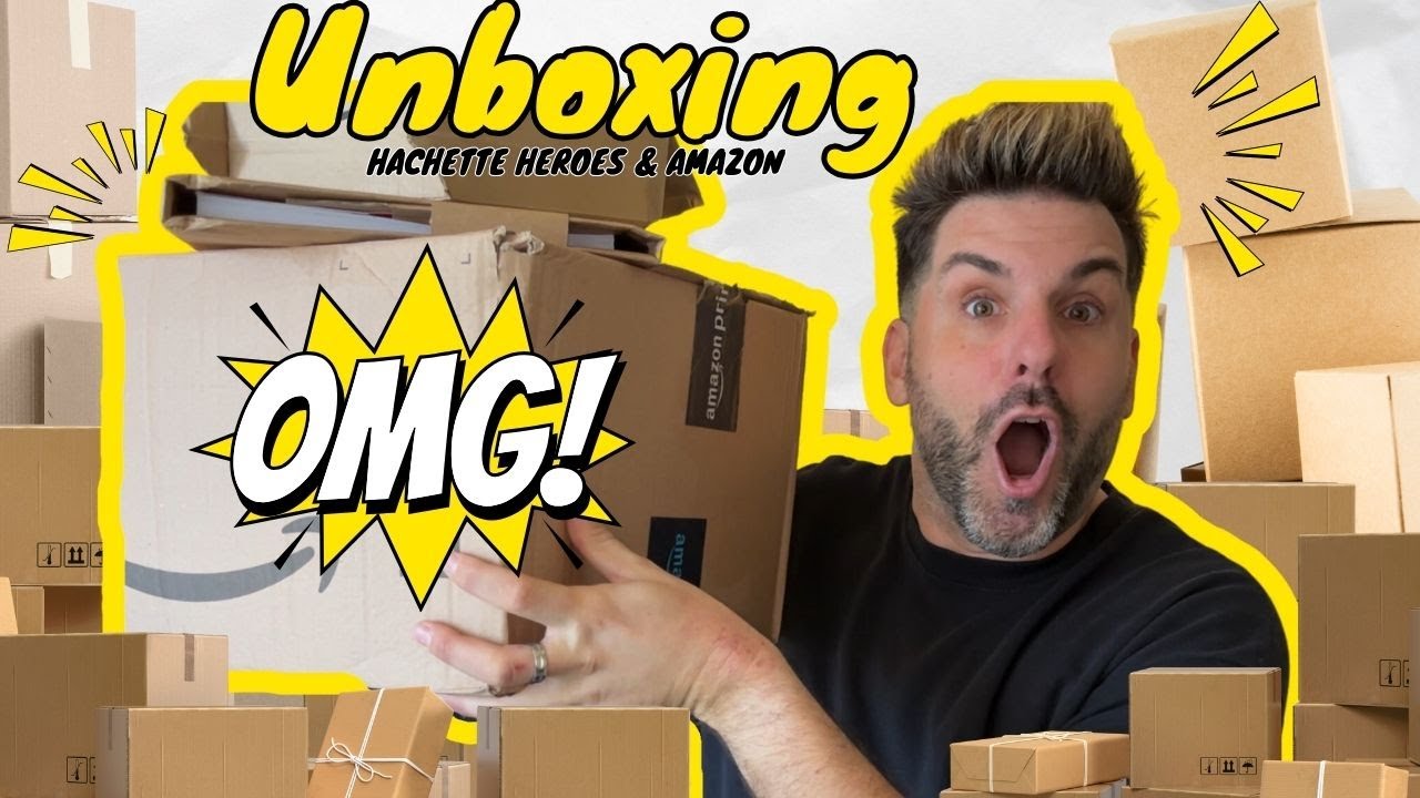UNBOXING - Hachette Heroes & Amazon