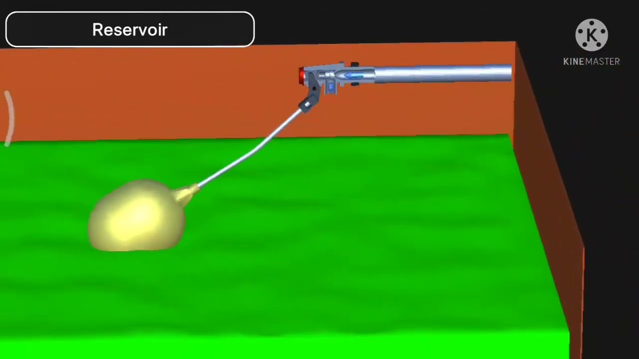 Floating Valve Mechanism And How it's Work in 3D Animation|how float value work