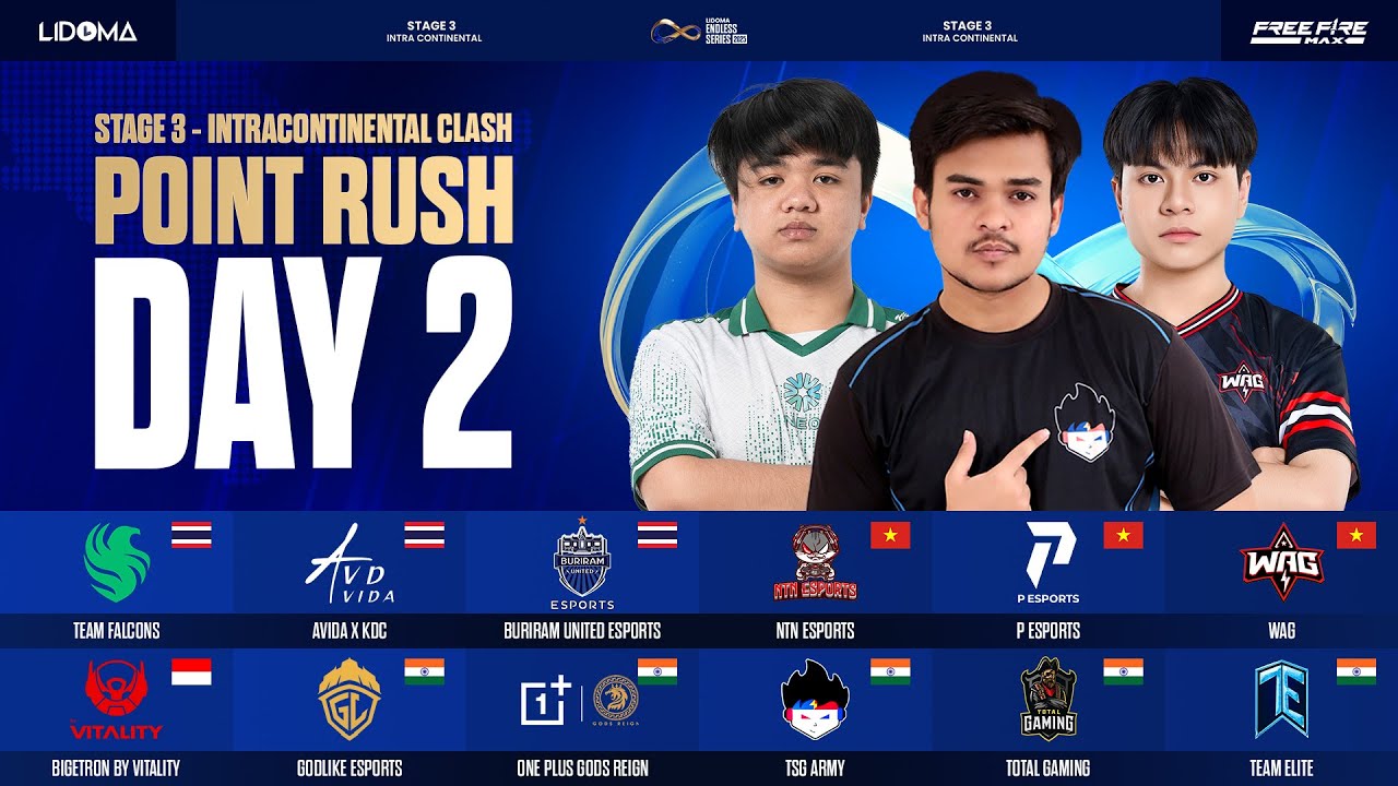 [VN] LIDOMA ENDLESS SERIES | STAGE 3 GRAND FINALS | DAY 02 #TG #TSG #BRU #TE #GODL #FLC #WAG #GDR