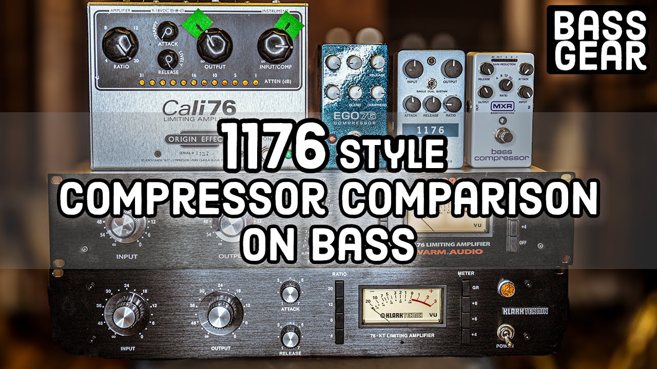 1176-STYLE COMPRESSOR SHOOTOUT // Pedals vs Rack Units