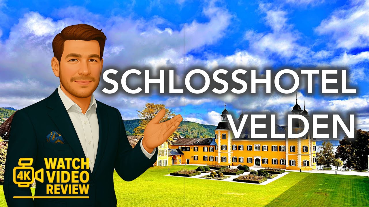 Falkensteiner Schlosshotel Velden - 4Kvideo tour of Austria's most famous castle hotel