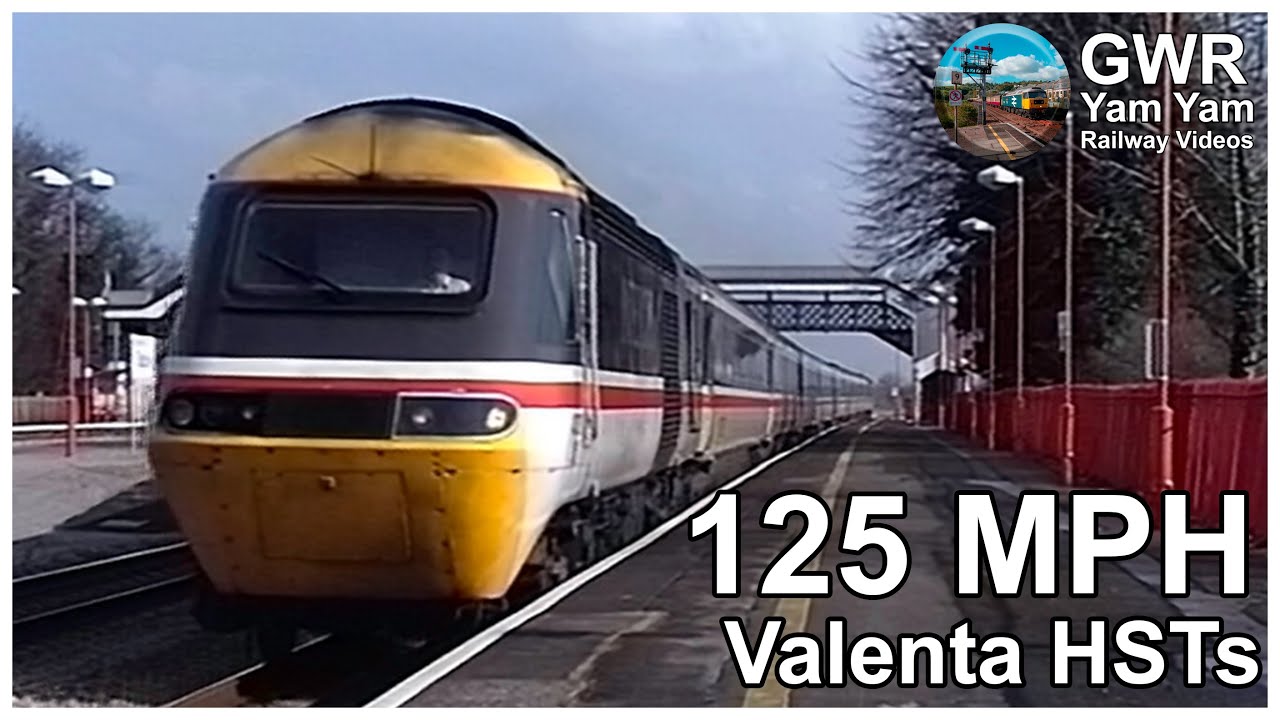 Valenta HSTs at 125 mph - Taplow - HD Remaster