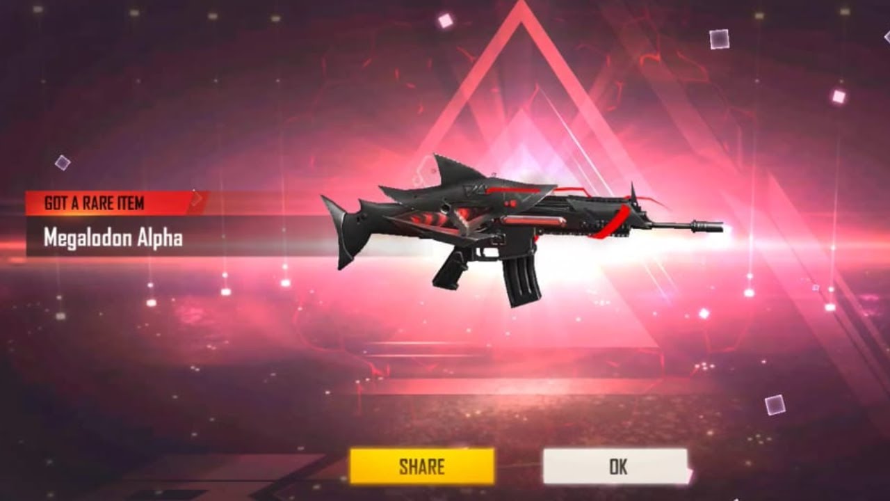 I Got New Megalodon Alpha Scar In Free Fire | new event free fire | New Megladon Alpha Scar