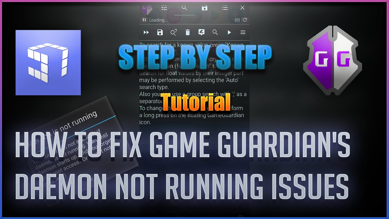 How To Fix Game Guardian's Daemon Not Running Issues | Android | Step By Step