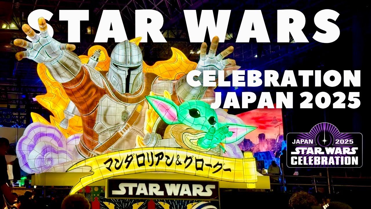STAR WARS Celebration JAPAN 2025 Showcase Floor Walking Tour (Makuhari Messe, Tokyo) | 4K, 60fps