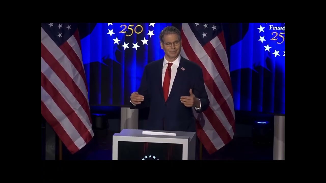 U.S. Treasury Secretary Scott Bessent takes questions at The World Economic Forum Davos Switzerland