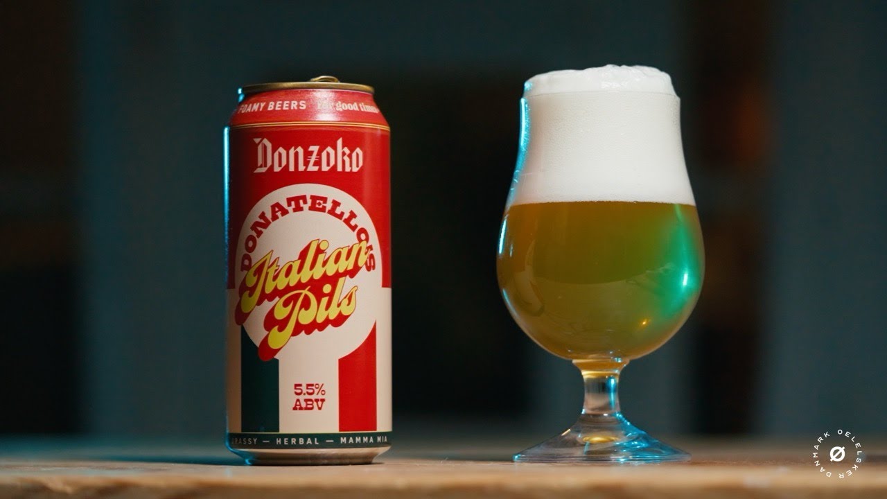 Donatello's Italian Pils - Donzoko Brewing - OELELSKER - Februar 2026 ØL 2