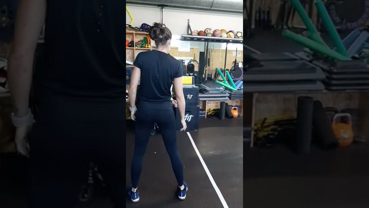 ELSA BAQUERIZO entrenando. Preparaci&oacute;n f&iacute;sica espec&iacute;fica