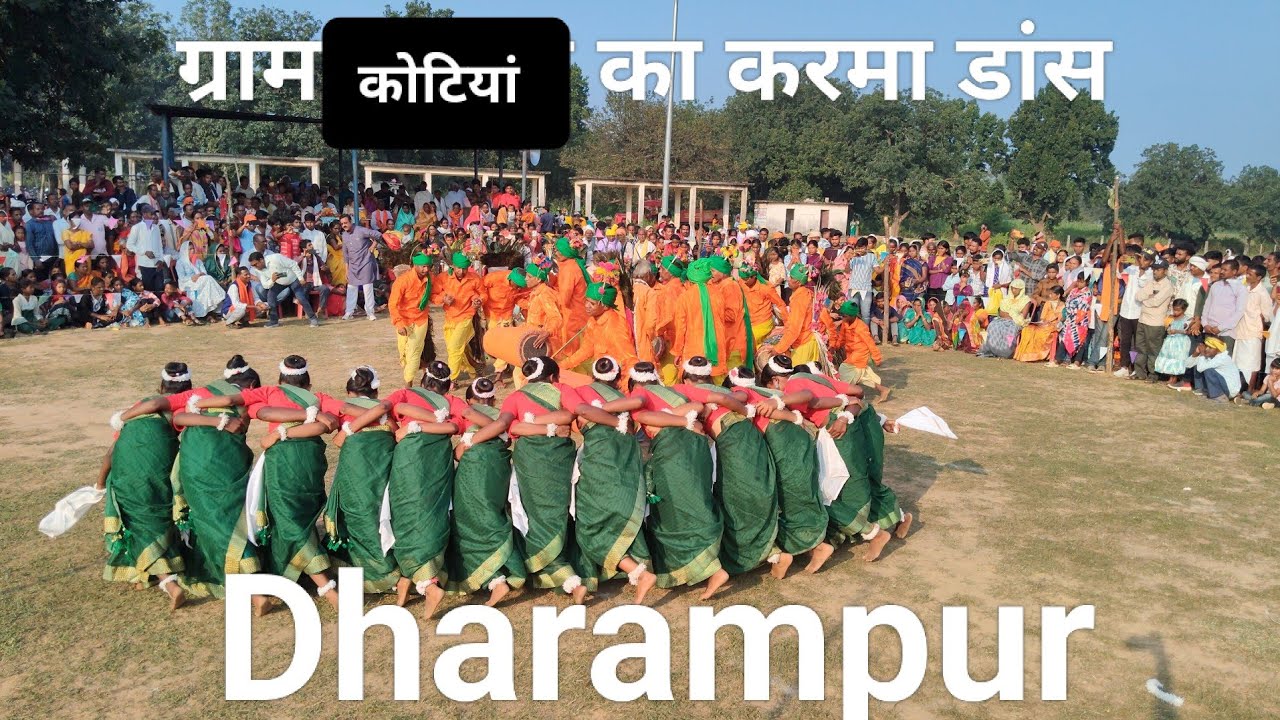 Gram paldha ka dharampur me karma danse 