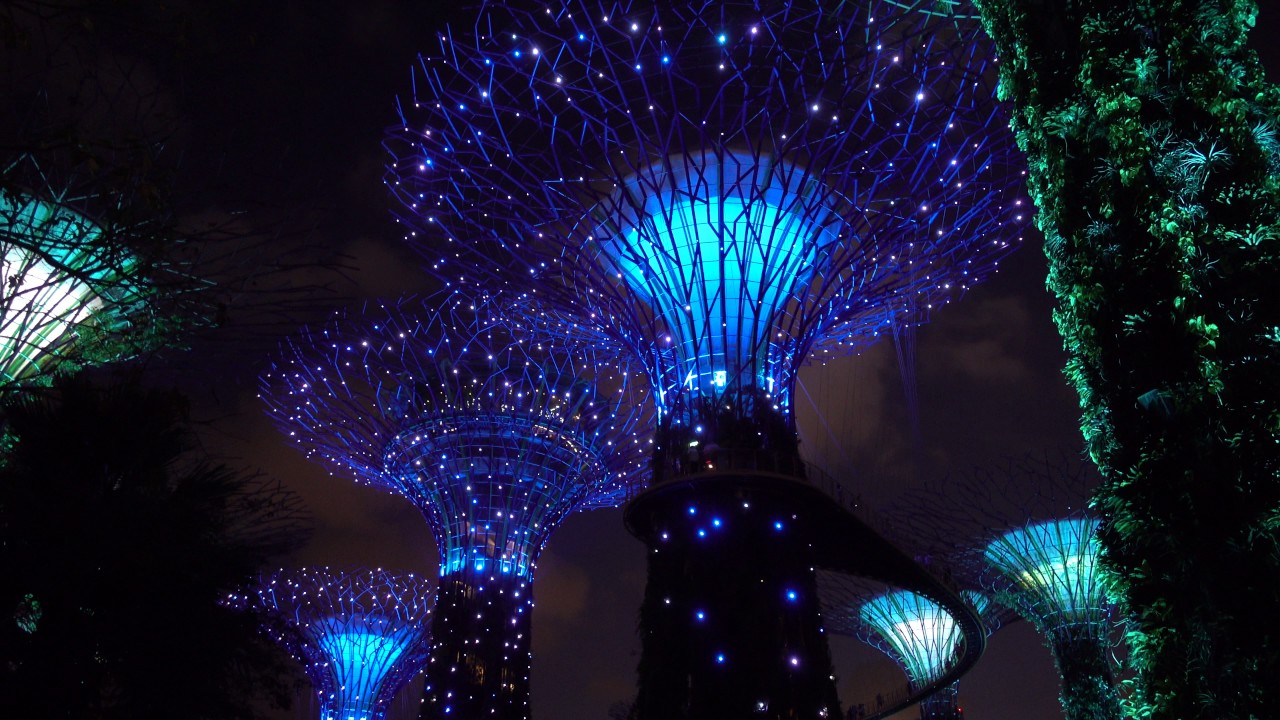 Garden Rhapsody Light Show - 2 @ Supertree Groove