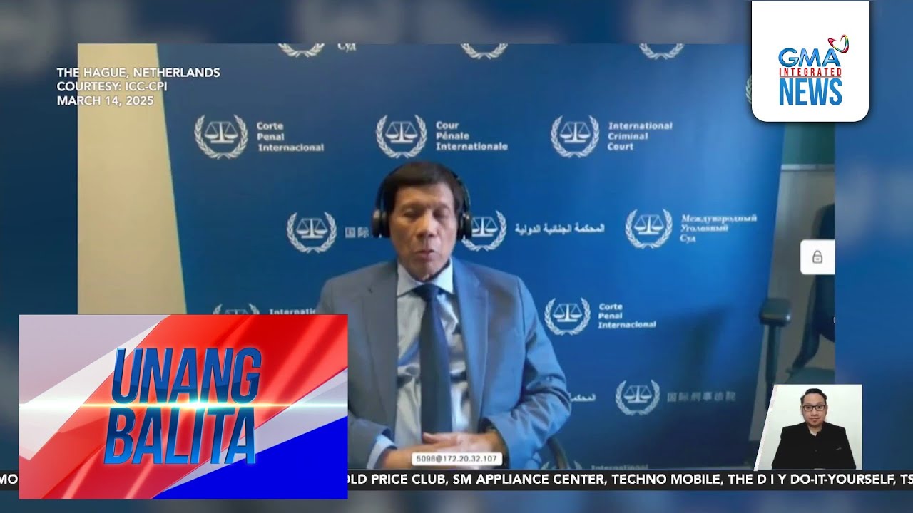 Confirmation of charges hearing vs. Duterte, itinakda ng ICC pre-trial chamber 1... | Unang Balita