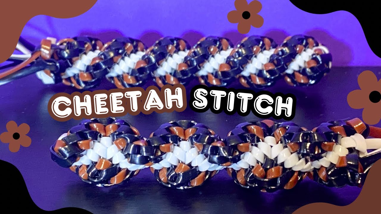 How to Start The Cheetah Corkscrew Lanyard Keychain Start to Finish