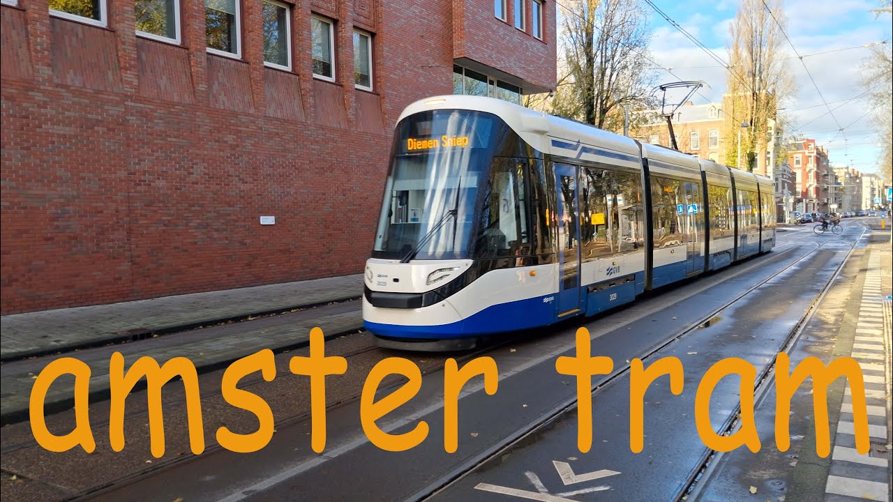 AMSTER-TRAM Day and night.