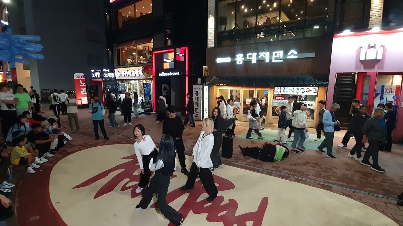 24.9.21 ONESHOT CREW공연 걷고싶은거리 홍대버스킹 DANCETEAM ONESHOT CREW(원샷크루) by start Big