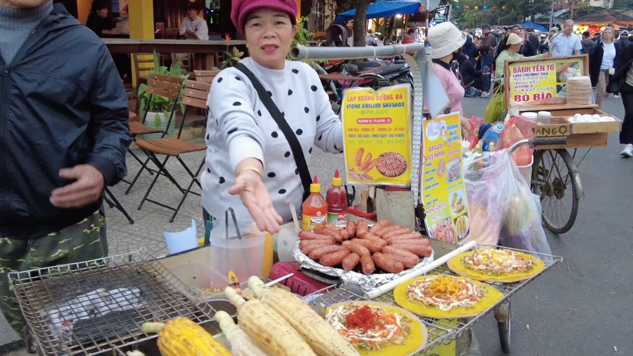 Hoi An Vietnam 🇻🇳 Hoi An Night Market & Food Tour - Vietnam Walking Tour