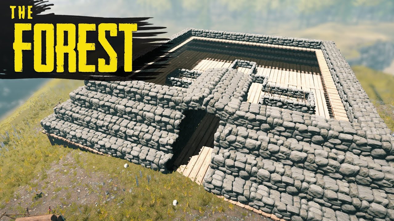 PYRAMID ENTRANCE! The Forest Hard Survival S3 Episode 47
