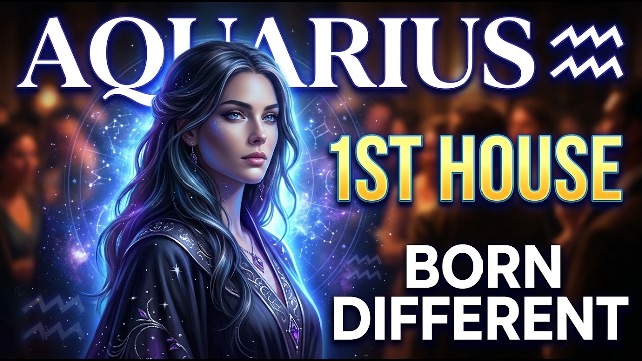 ♒ Aquarius in the 1st House: Why You Were Born Different From the Crowd ✨