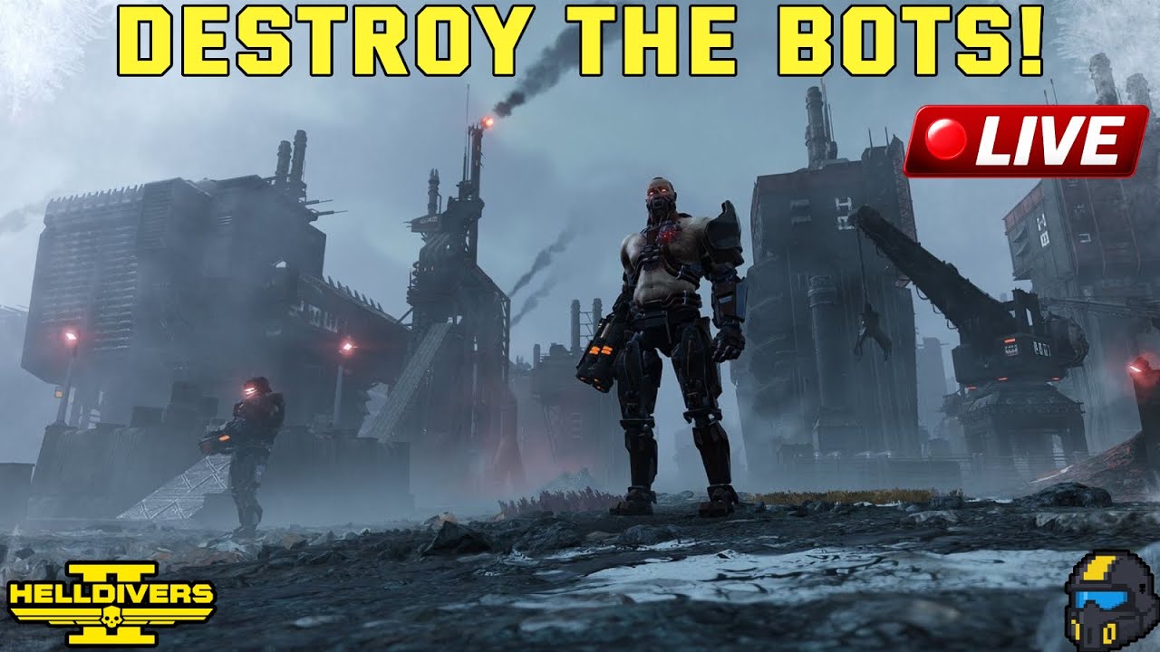 Cyberstan Must Fall! | Helldivers 2 Live Stream