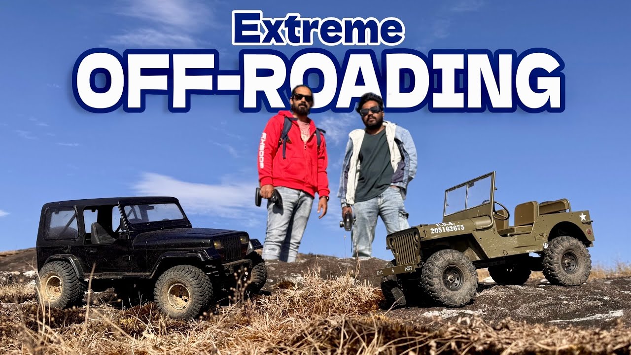 ജീപ്പ് offroad കൊണ്ട് പോയാലോ ? Extreme offraoding with rc cars