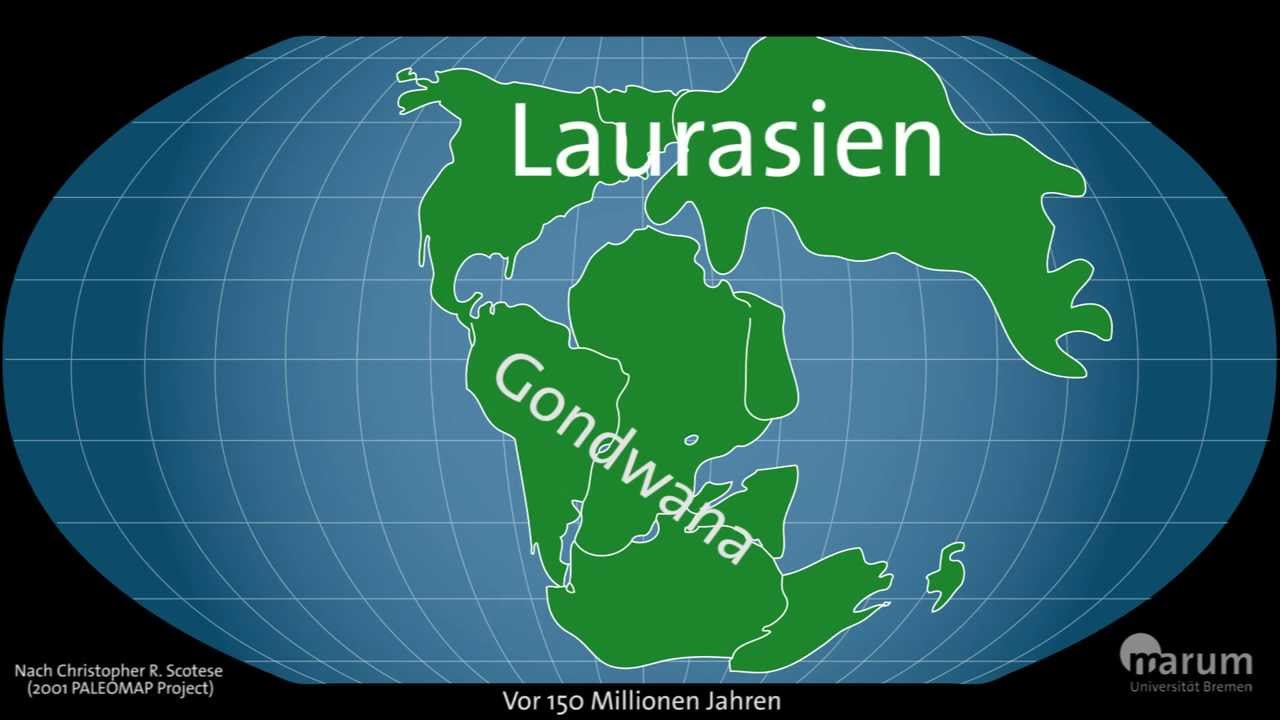 Wandernde Kontinente - Plattentektonik im Zeitraffer