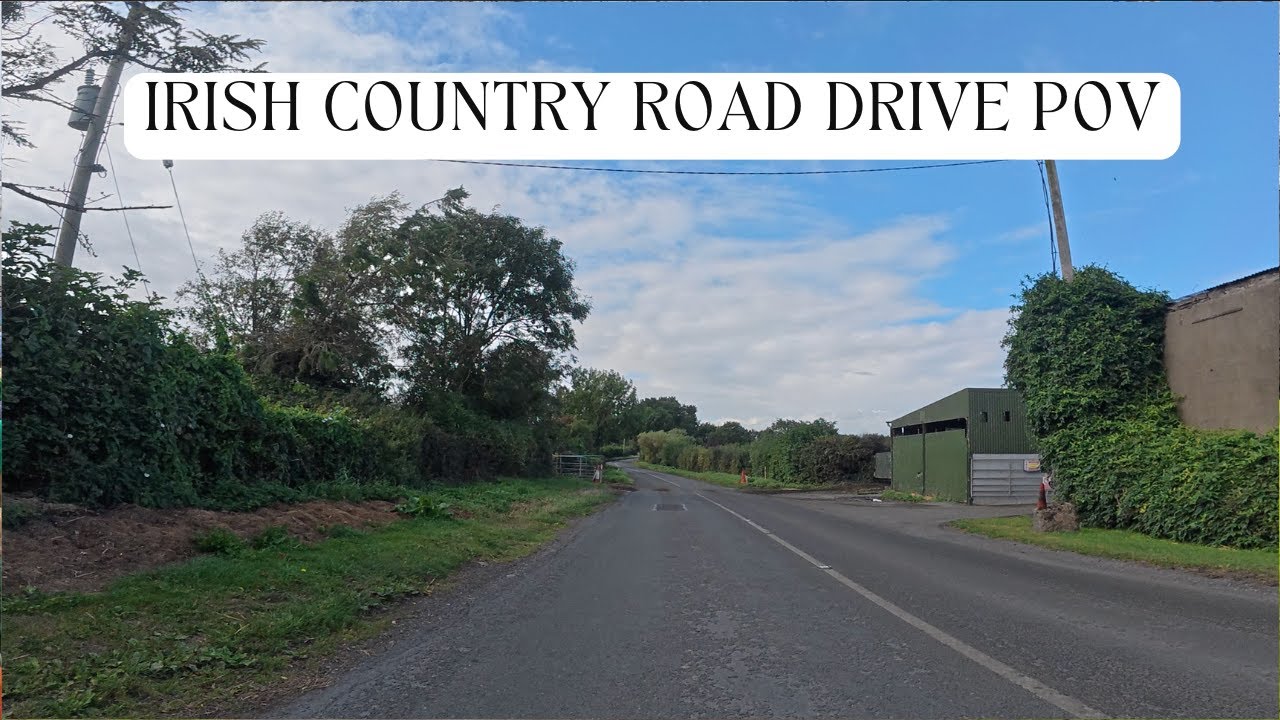 🚗 Driving Tour POV | Peaceful Countryside Roads of Ireland 🇮🇪 | Relaxing Scenic Drive