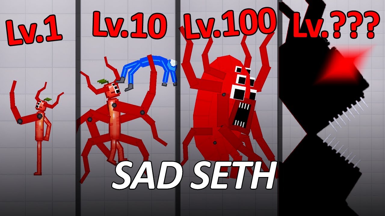 SAD SETH Evolution - Garten Of Banban 4 - People Playground