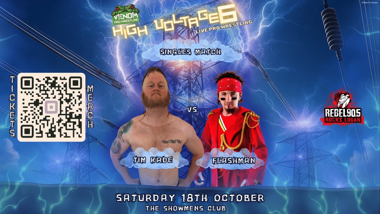 Tim Kade vs Flashman - High Voltage 6 (October 18, 2025)