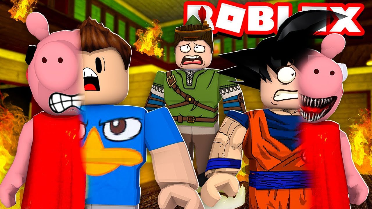 FOMOS INFECTADOS PELA PIGGY DO MAL NO ROBLOX!