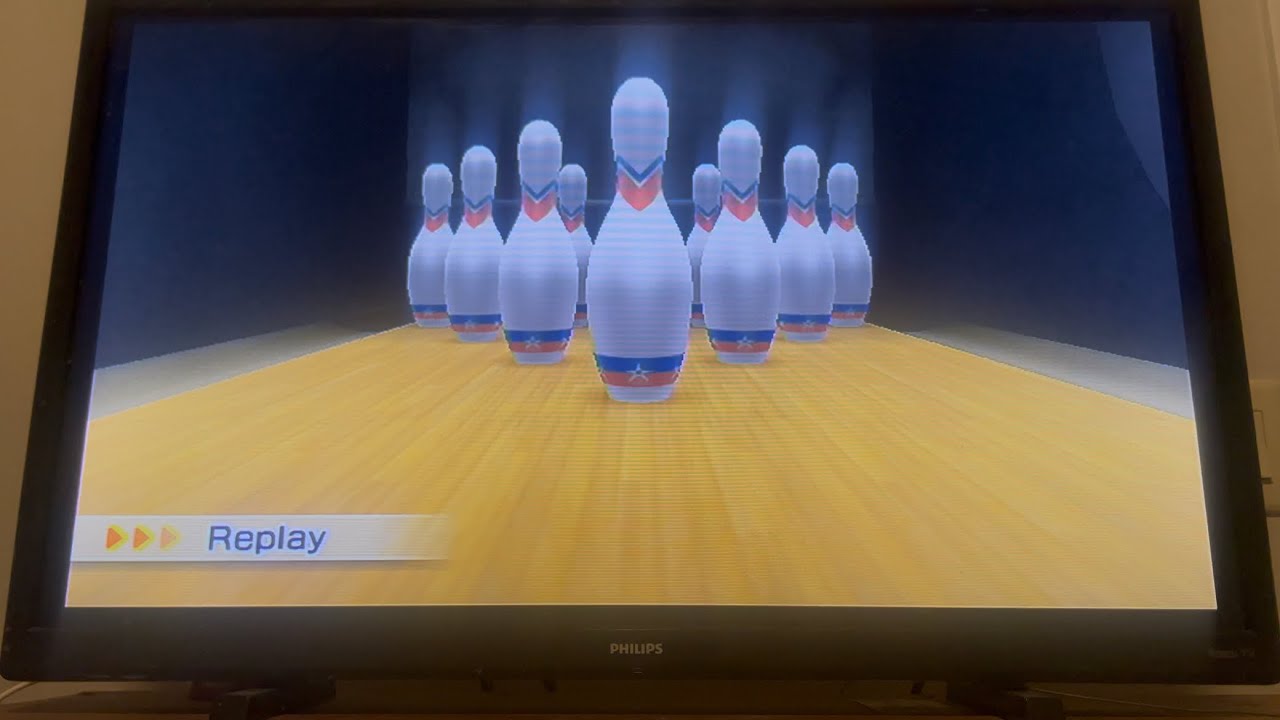 Wii Sports Resort Going Pro In All Sports: Bowling Standard Game