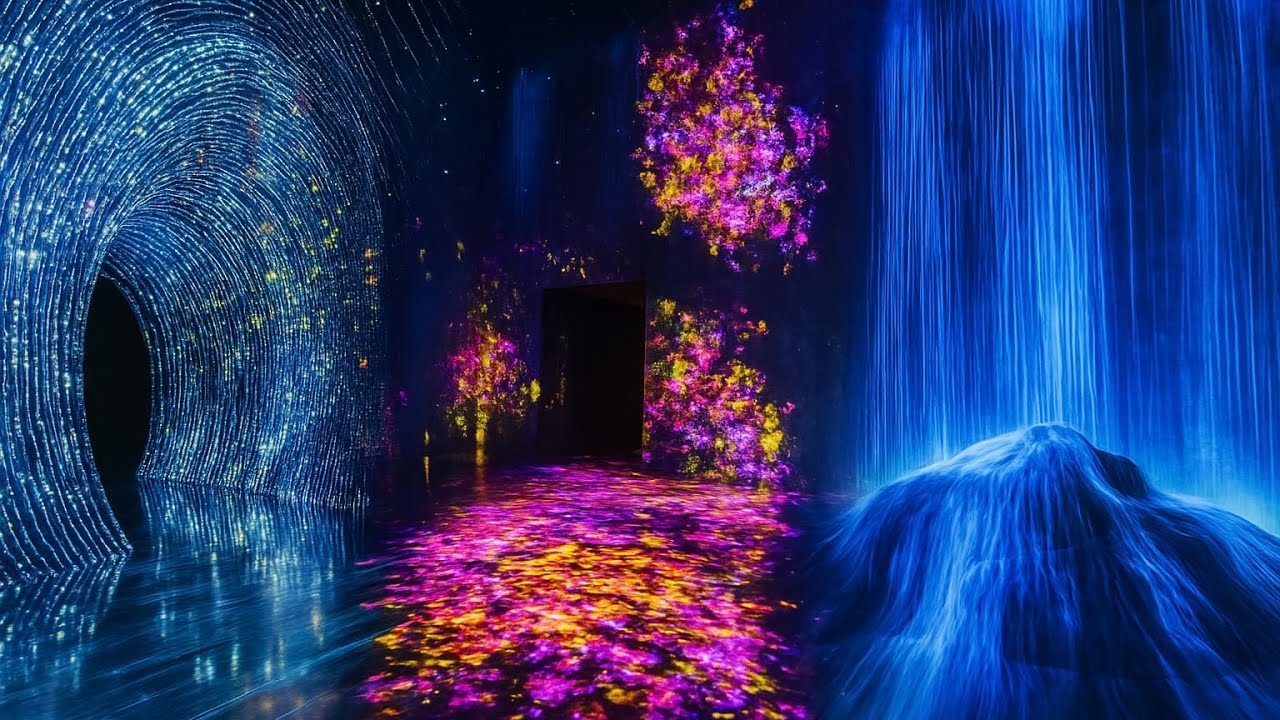 Inside TeamLab Phenomena Abu Dhabi – A Mind-Blowing Digital Wonderland!