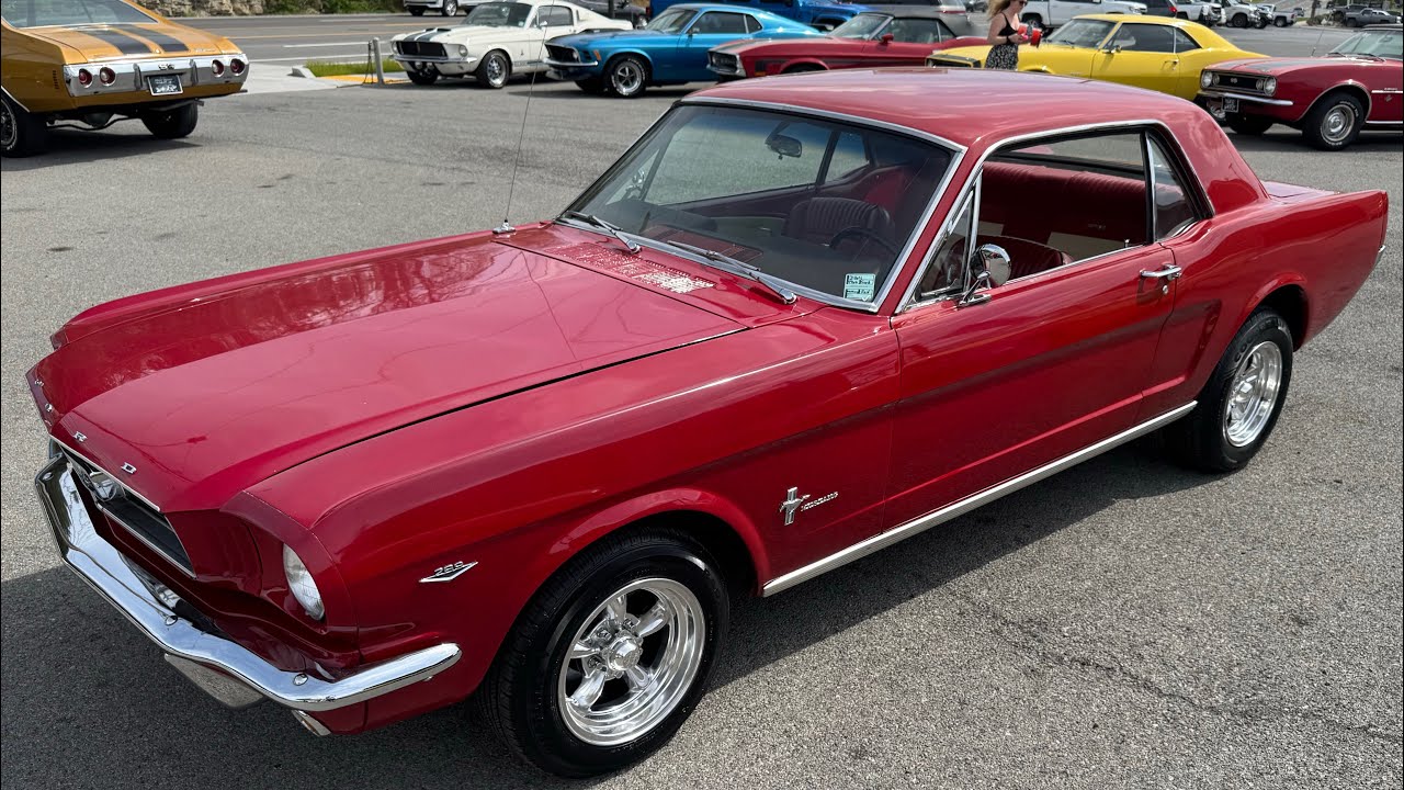1966 Ford Mustang TEST DRIVE SOLD $23,900 Maple Motors #3464