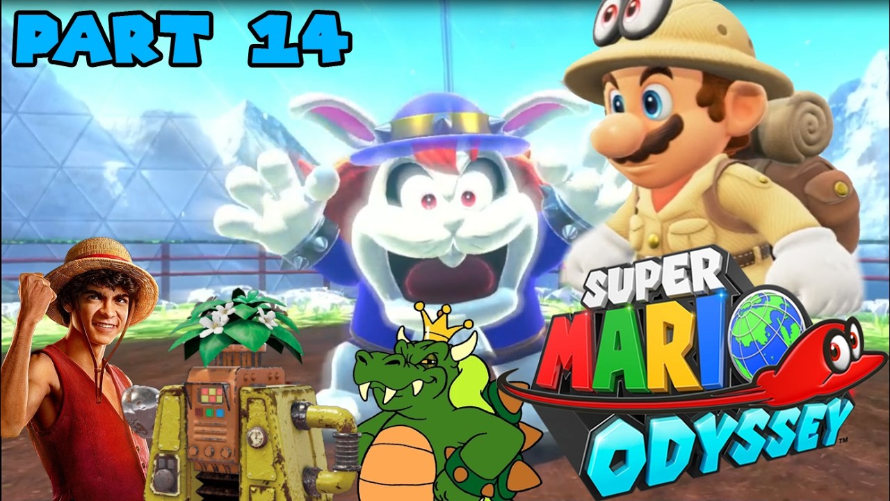 Lets Play Super Mario Odyssey Part 14 Kampf um die Blumen!