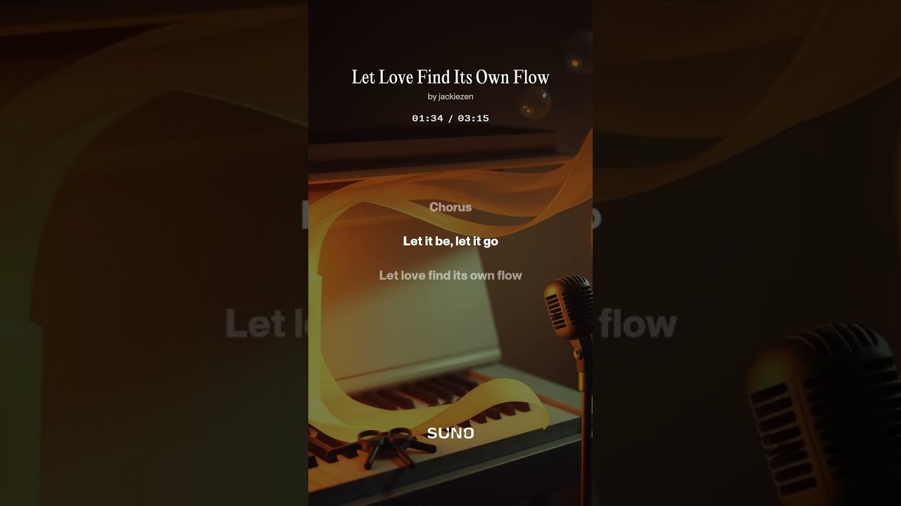 Let Love Find Its Own Flow