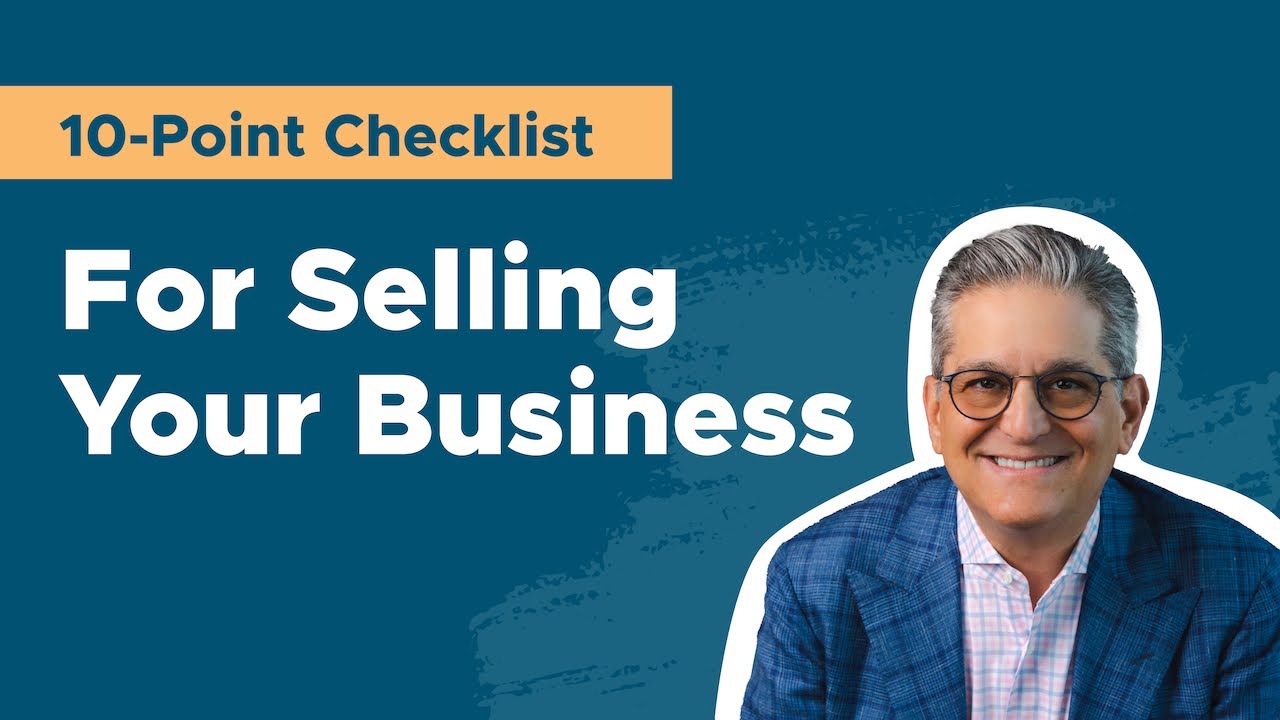 10-Point Checklist for Selling Your Business with Eric Becker Teaser | Cresset