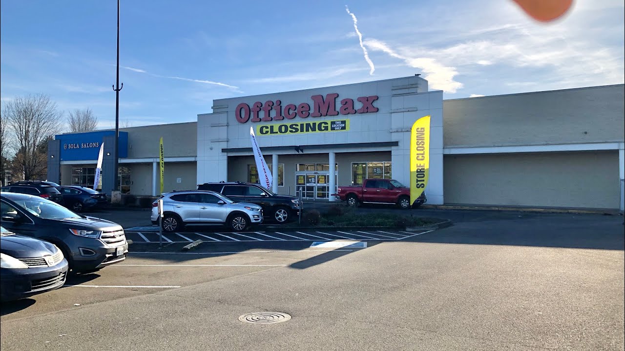 Закрытие сделки в OfficeMax (SE MILL PLAIN BLVD) - Ванкувер, штат Вашингтон.