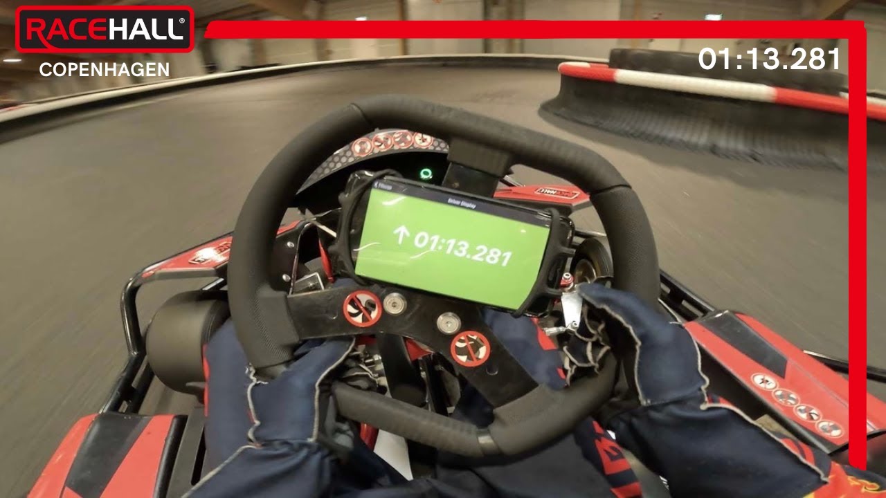 Made one of the fastest lap in the history of Racehall Copenhagen (PR)