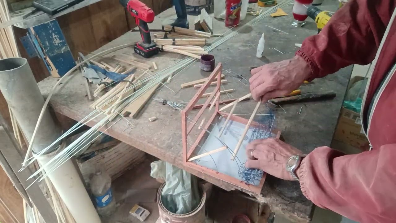 Mais uma dica sobre o alçapão boca de sapo para facilitar seu manuseio na fabricação