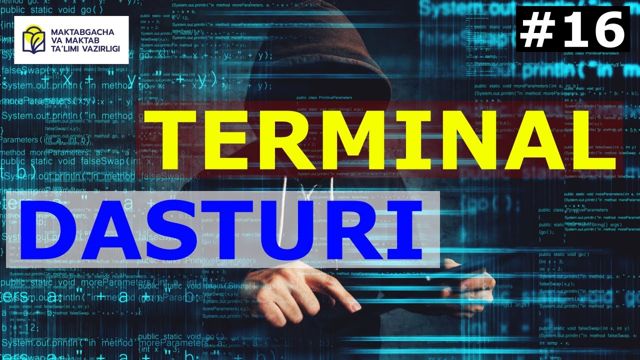 Operatsion tizimlar. 16- dars. Terminal dasturi, uning qulayliklari va kamchiliklari