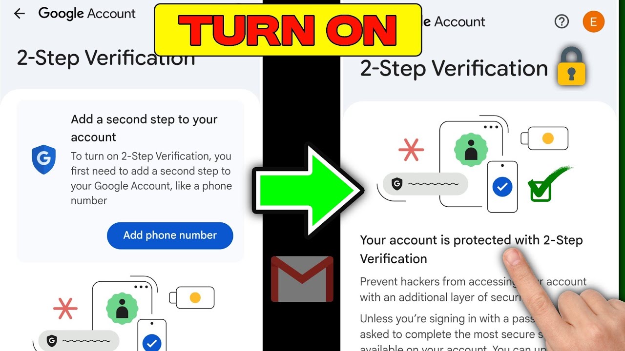 How to Turn On 2 Step Verification in Gmail 2025 | New Method 