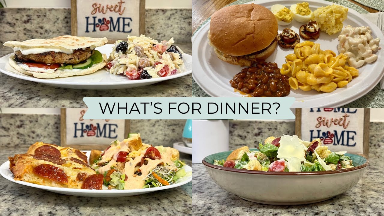 WHAT’S FOR DINNER? | EASY & BUDGET FRIENDLY | REALISTIC WEEKNIGHT MEALS | DINNER INSPIRATION