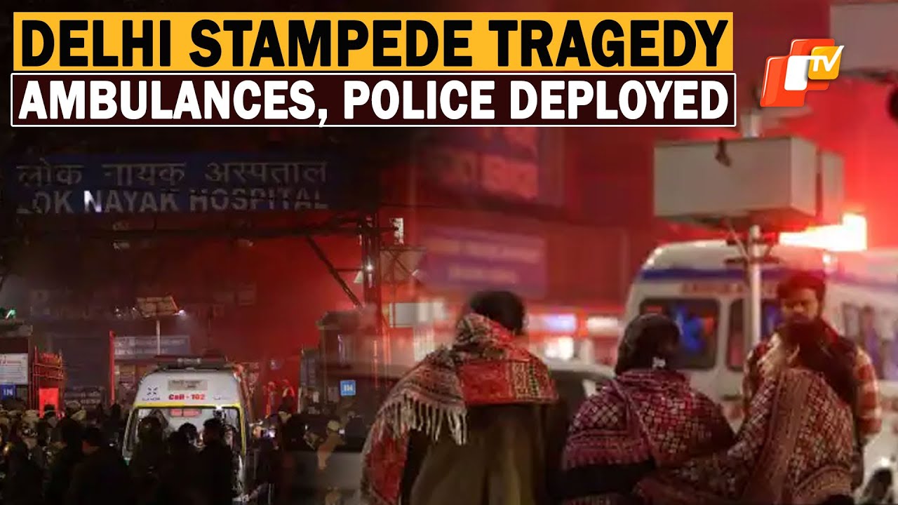 Delhi Stampede Tragedy: Police Teams Deployed, Injured Transferred To Hospital