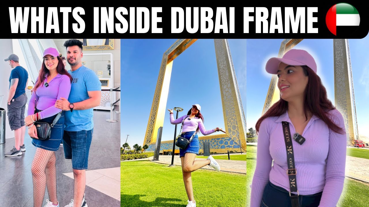 DUBAI FRAME TOUR 😍 ||  Day - 4 || BUS & METRO TOUR 